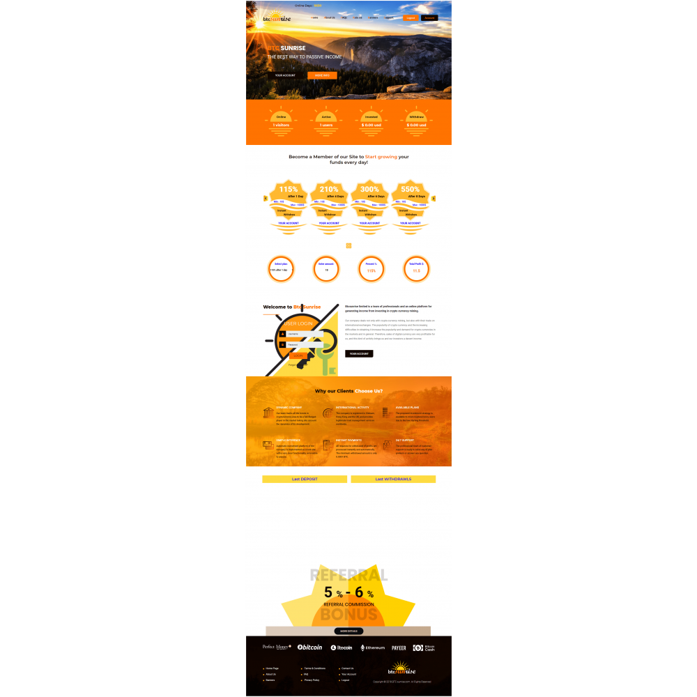 GoldCoders Hyip Template – 221