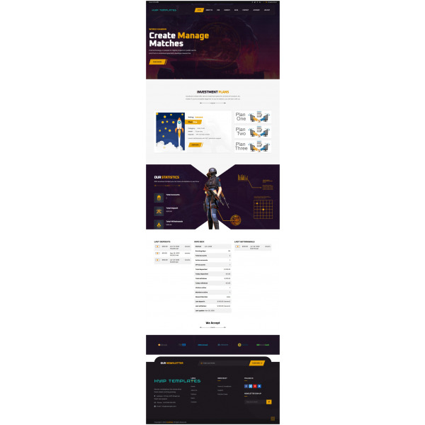 GoldCoders HYIP Template – 276