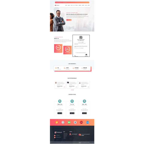 Goldcoders Hyip Template – 309