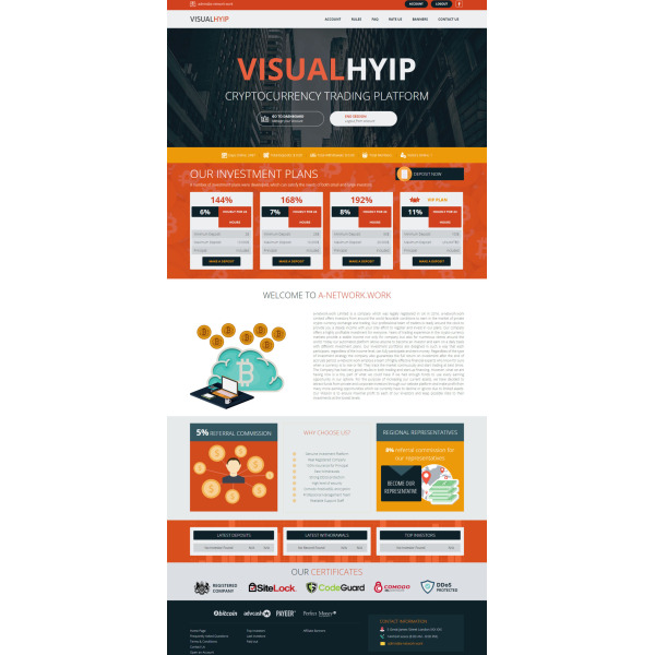 Goldcoders Hyip Template 377